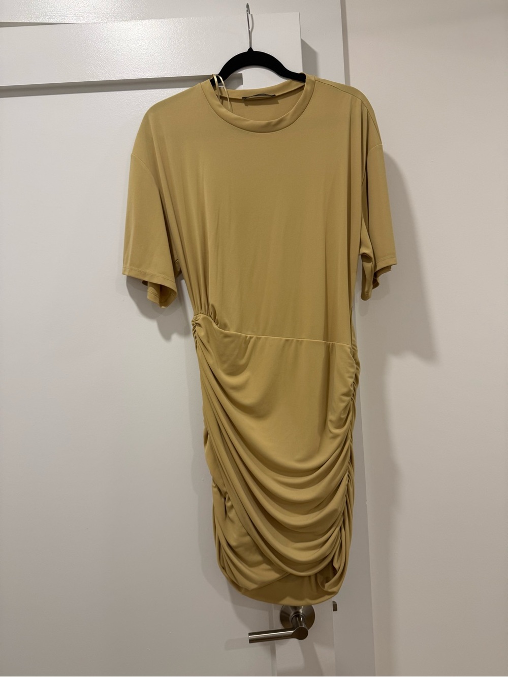 ZARA Ruched Dress